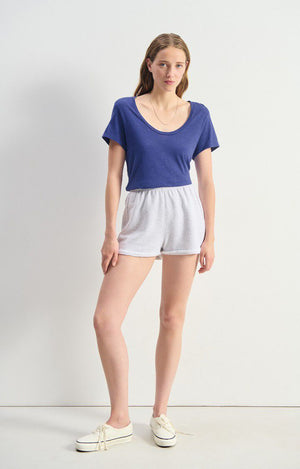 Jacksonville Short Sleeve Round - Neck T-shirt - Vintage Cosmic Blue - The Collective Park City