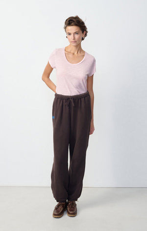 Jacksonville Short Sleeve Scoop-Neck Tee - Vintage Marshmallow - The Collective Park City