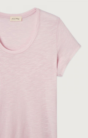 Jacksonville Short Sleeve Scoop-Neck Tee - Vintage Marshmallow - The Collective Park City