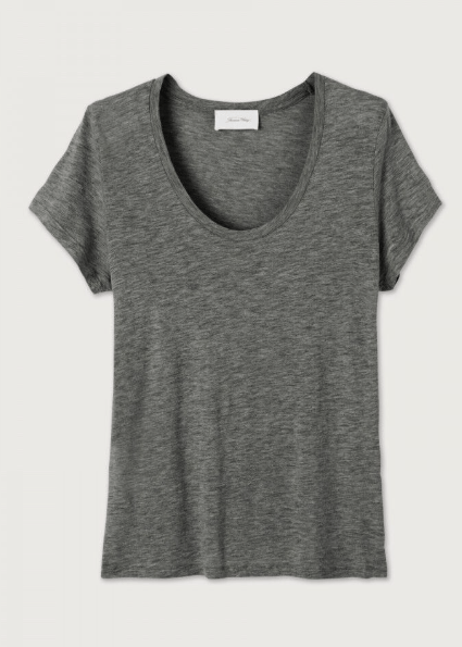 Jacksonville S/S Scoop Neck T-shirt - Charcoal - The Collective Park City