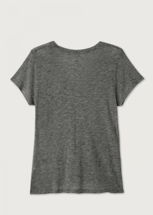 Jacksonville S/S Scoop Neck T-shirt - Charcoal - The Collective Park City