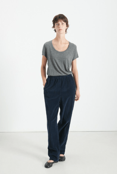 Jacksonville S/S Scoop Neck T-shirt - Charcoal - The Collective Park City