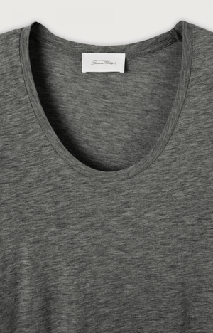 Jacksonville S/S Scoop Neck T-shirt - Charcoal - The Collective Park City
