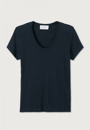 Jacksonville S/S Scoop Neck T-shirt - Navy - The Collective Park City