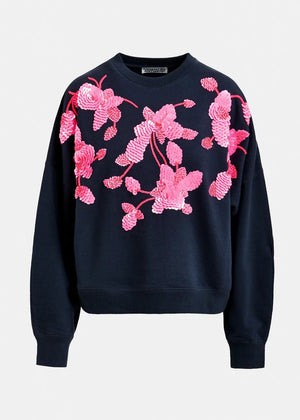 Jaga Embroidered Sweatshirt - The Collective Park City