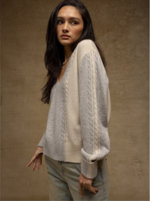 Jaina V - Neck Sweater - The Collective Park City