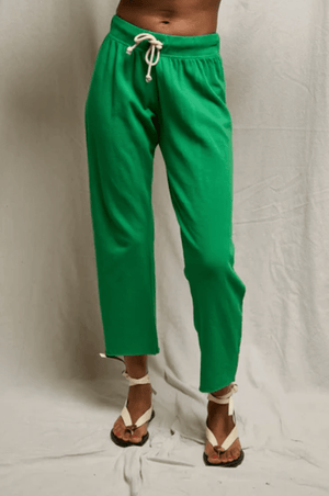 Jamaica Fleece Drawstring Cropped Sweatpant - The Collective Park City