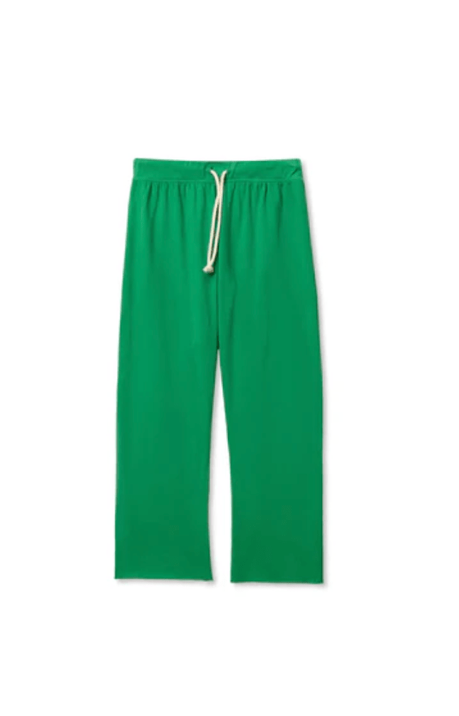Jamaica Fleece Drawstring Cropped Sweatpant - The Collective Park City