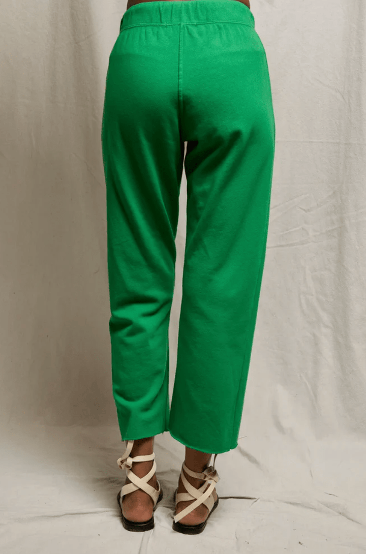 Jamaica Fleece Drawstring Cropped Sweatpant - The Collective Park City