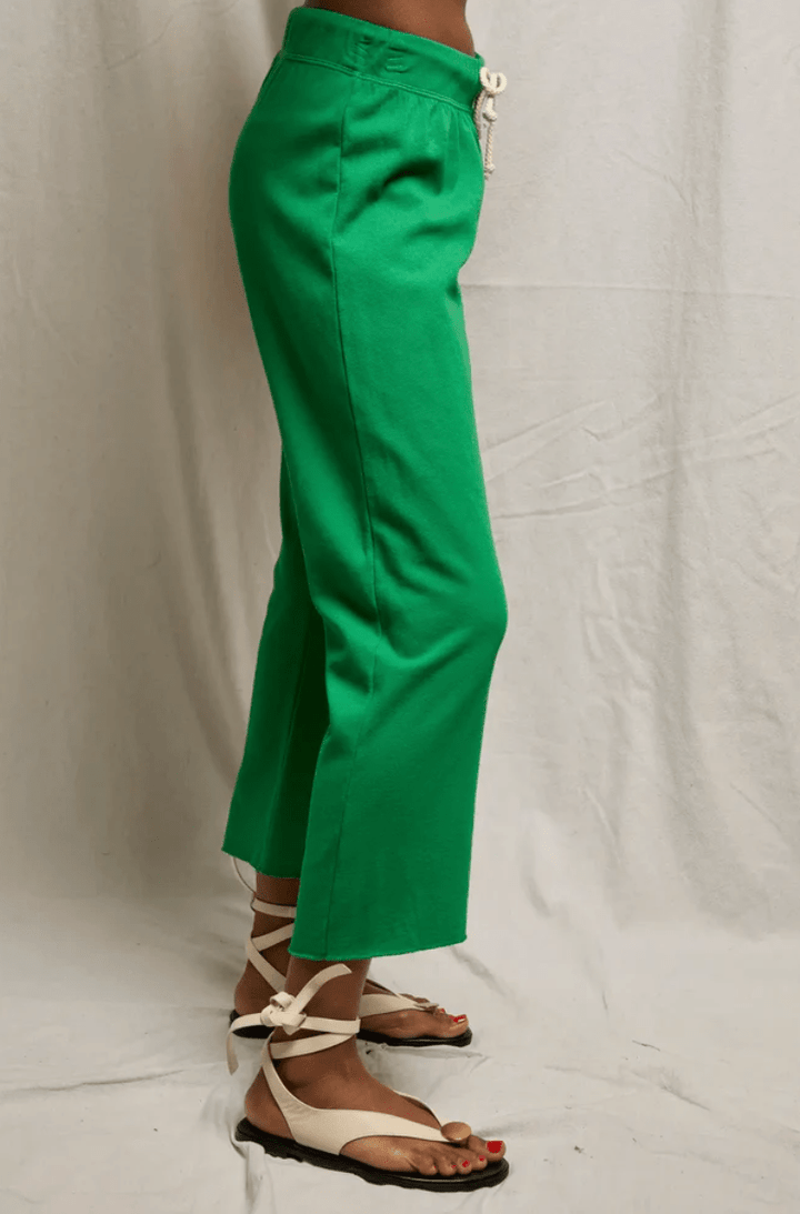 Jamaica Fleece Drawstring Cropped Sweatpant - The Collective Park City