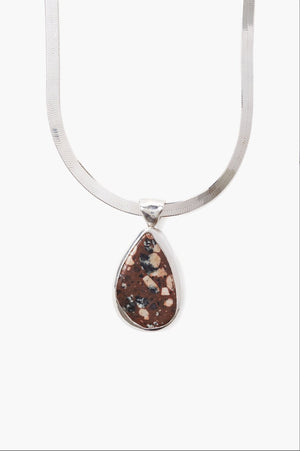 Jasper Pendant Necklace - The Collective Park City