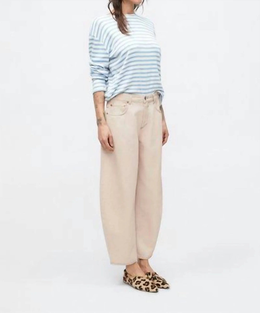 Jazzie Barrel Pant - Blush Pink - The Collective Park City