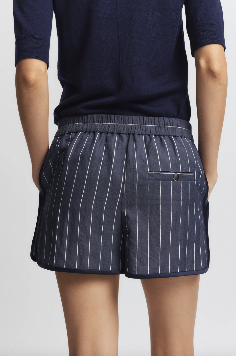 Jen Pinstripe Board Short - The Collective Park City