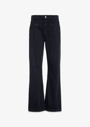 Jenna Relaxed Regular Fit Striped Jean : Mono - The Collective Park City