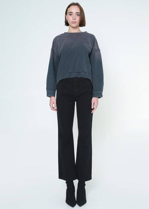 Jenna Relaxed Regular Fit Striped Jean : Mono - The Collective Park City