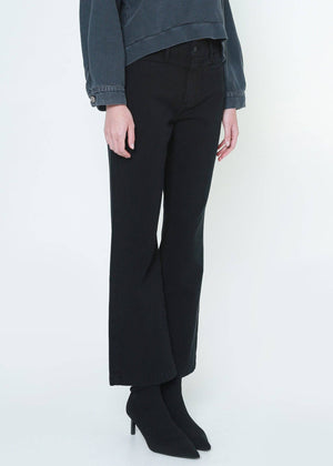 Jenna Relaxed Regular Fit Striped Jean : Mono - The Collective Park City