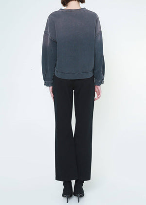 Jenna Relaxed Regular Fit Striped Jean : Mono - The Collective Park City