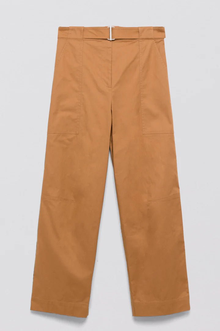 Jenny Belted Cropped Pant - The Collective Park City