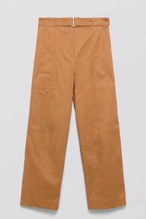 Jenny Belted Cropped Pant - The Collective Park City