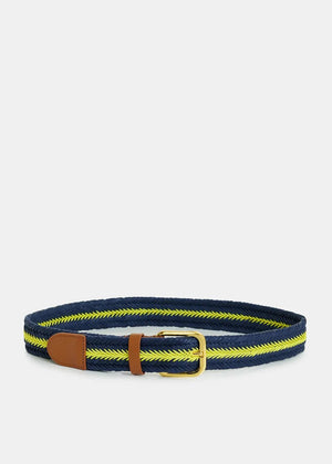 Jintonic Braided Belt - Classic Navy - The Collective Park City