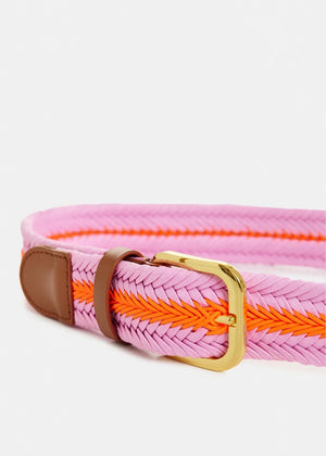 Jintonic Braided Belt - Cotton Candy - The Collective Park City