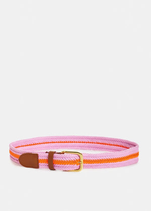 Jintonic Braided Belt - Cotton Candy - The Collective Park City