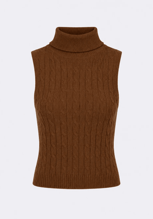 Jodie Sleeveless Sweater Top - The Collective Park City