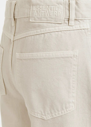 Joep Barrel Jeans - Vanilla Cream - The Collective Park City