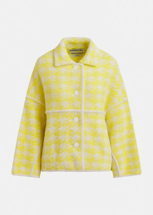 Joking Knit Jacket - Lemon Squeeze - The Collective Park City