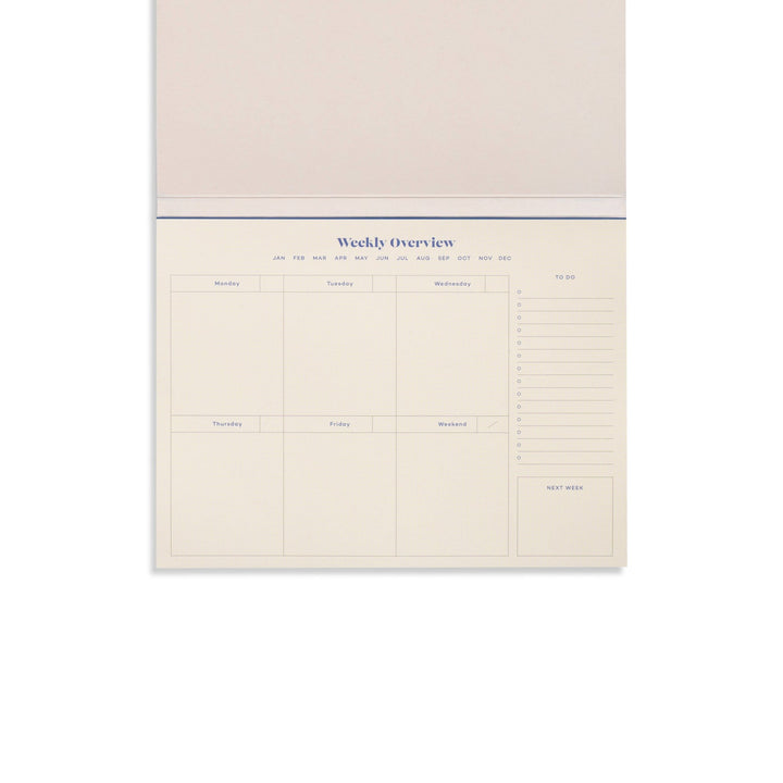 Joy Undated Weekly Desk Planner - The Collective Park City