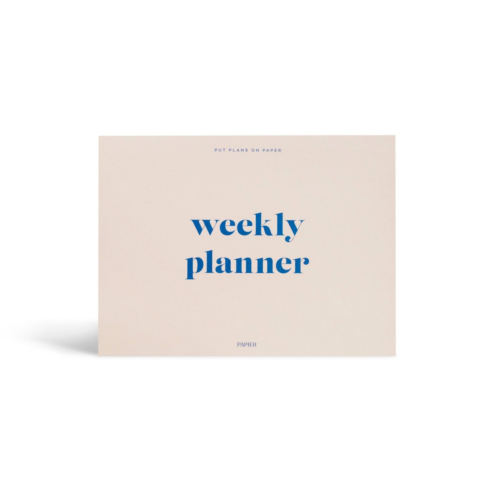 Joy Undated Weekly Desk Planner - The Collective Park City