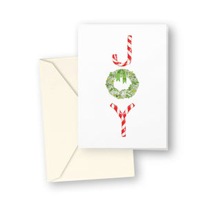 Joy with Candy Canes Enclosure Cards | Pack of 4 - The Collective Park City