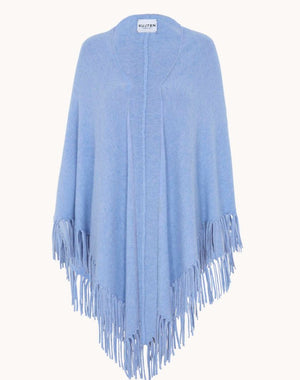 Joyce - Cashmere Fringed Shawl - The Collective Park City