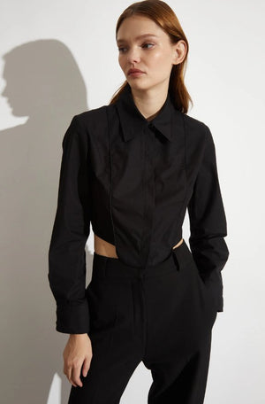 Joyce Tuxedo Shirt - The Collective Park City