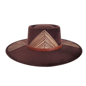 JULIUS Gambler Crown Hat : Brown / M/L - The Collective Park City