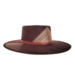 JULIUS Gambler Crown Hat : Brown / M/L - The Collective Park City