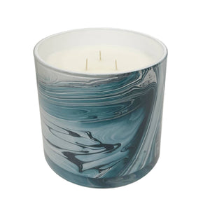 JUMBO Orchid & Cedar 45 oz. Swirl Glass Candle - The Collective Park City