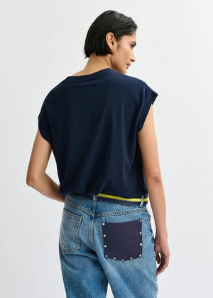 Jungala Embroidered T-Shirt - The Collective Park City