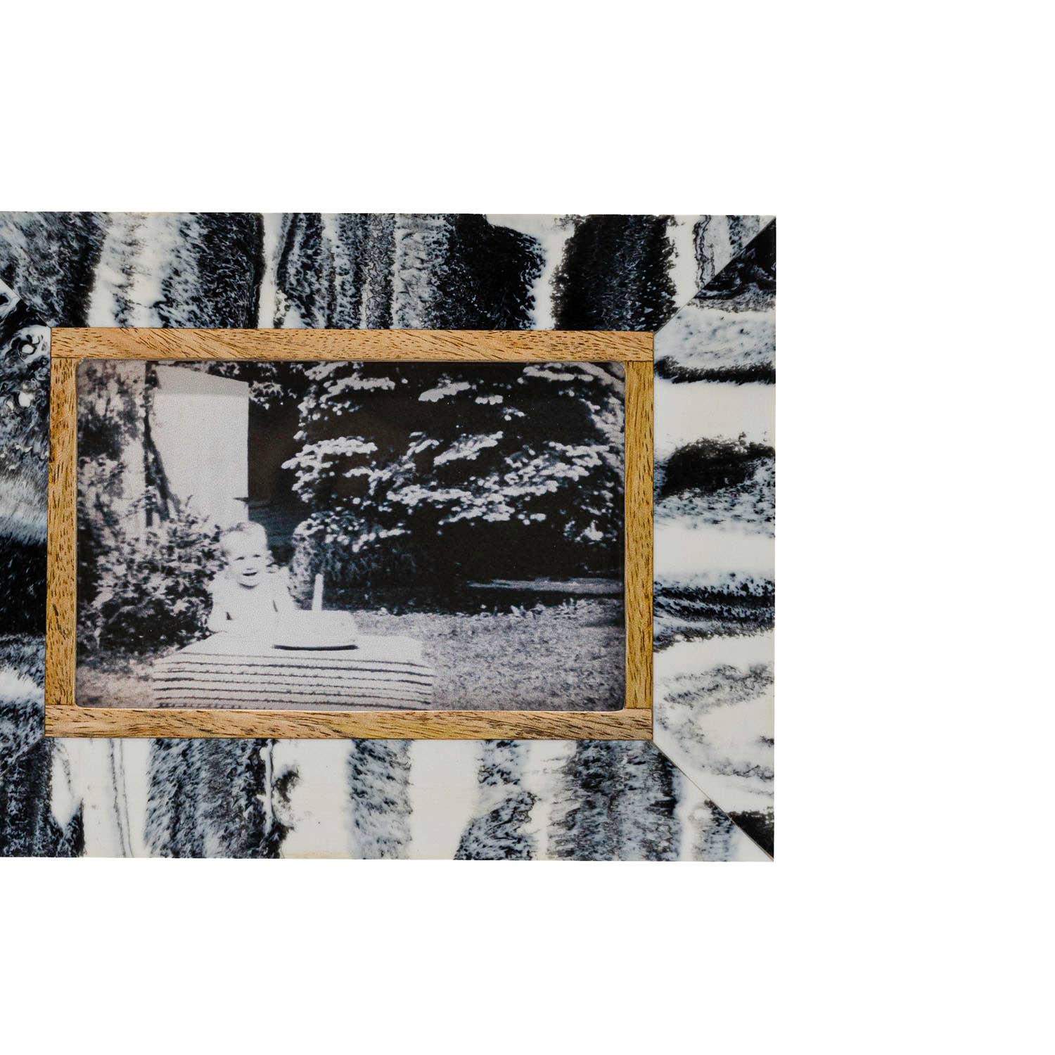 Kai Resin Marbled Photo Frame - 4x6 - The Collective Park City