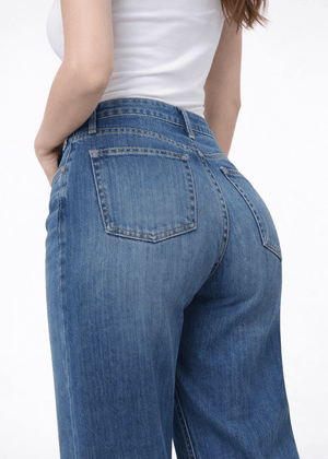 Kallie Relaxed Curve Jean - Figueroa - The Collective Park City