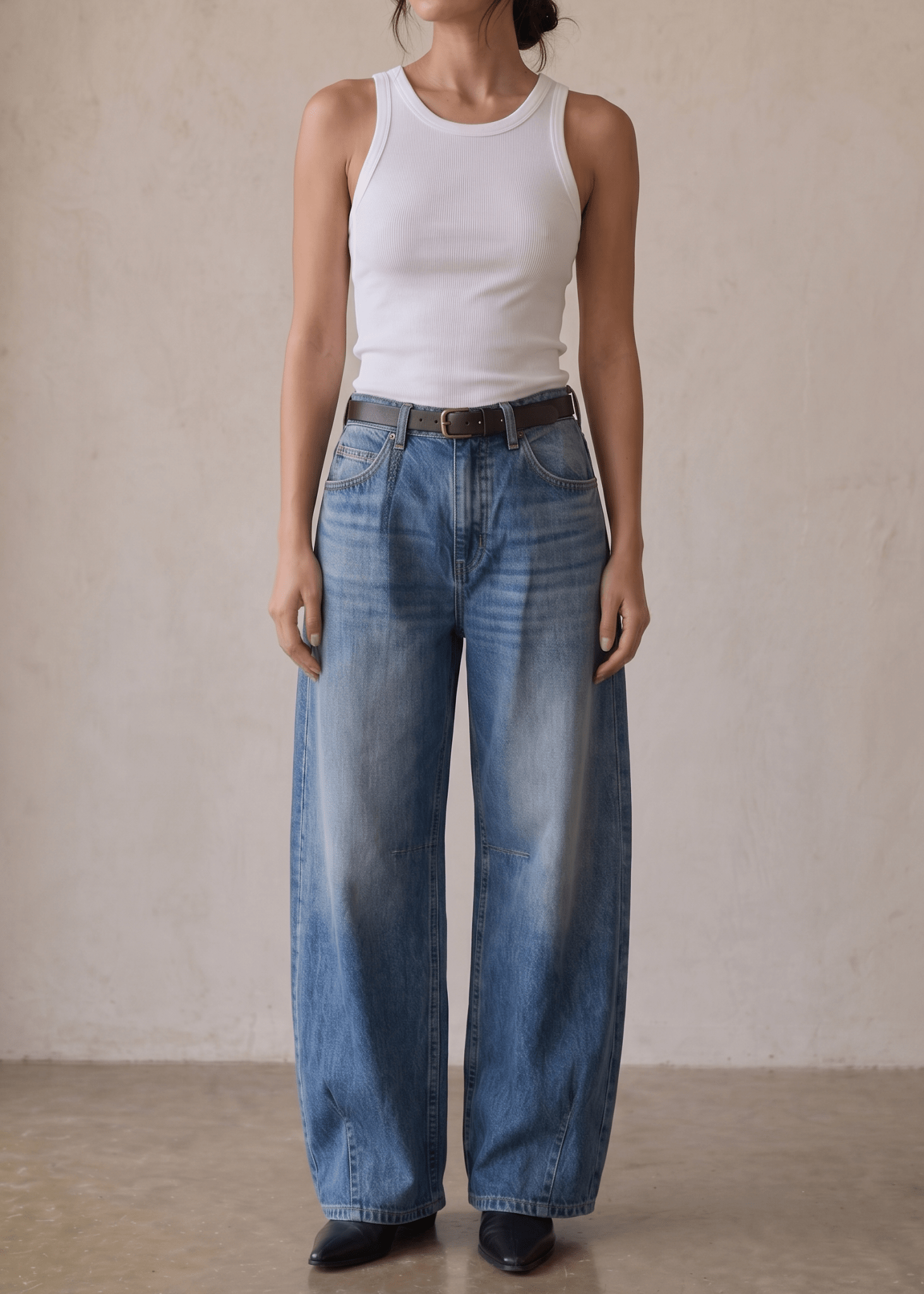 Kallie Relaxed Curve Jean - Figueroa - The Collective Park City