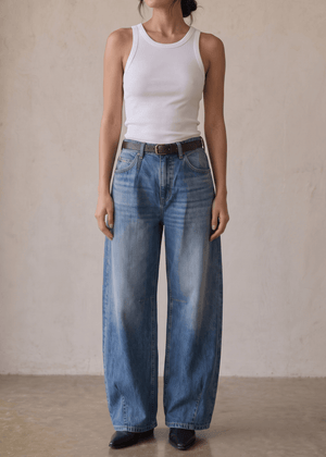 Kallie Relaxed Curve Jean - Figueroa - The Collective Park City