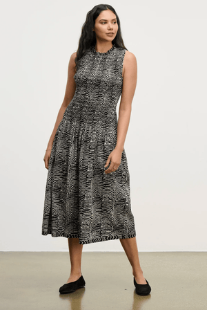 Katherine Print Dress - The Collective Park City