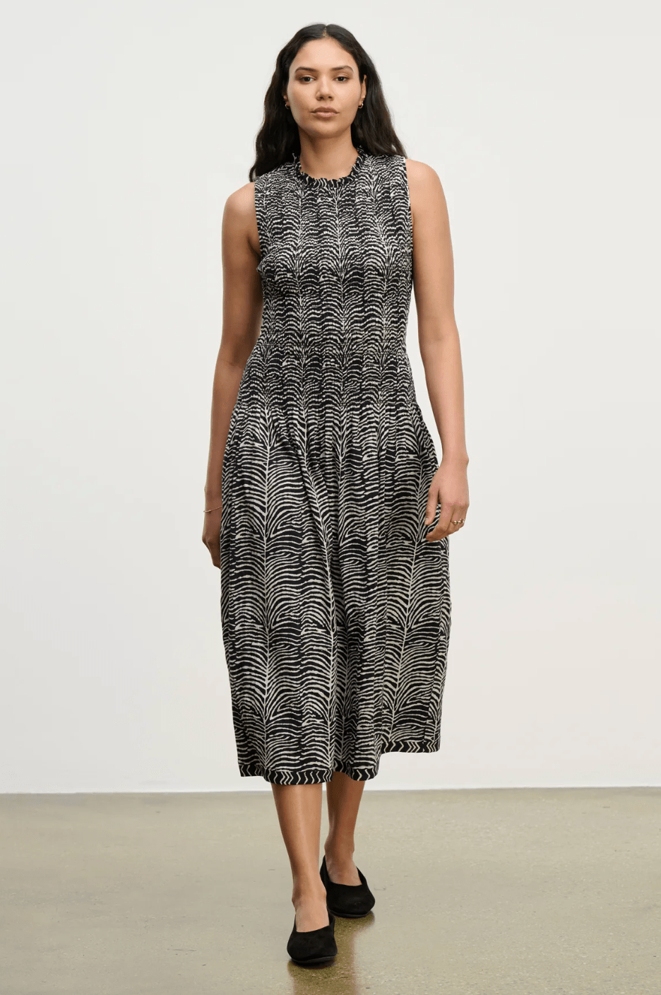 Katherine Print Dress - The Collective Park City