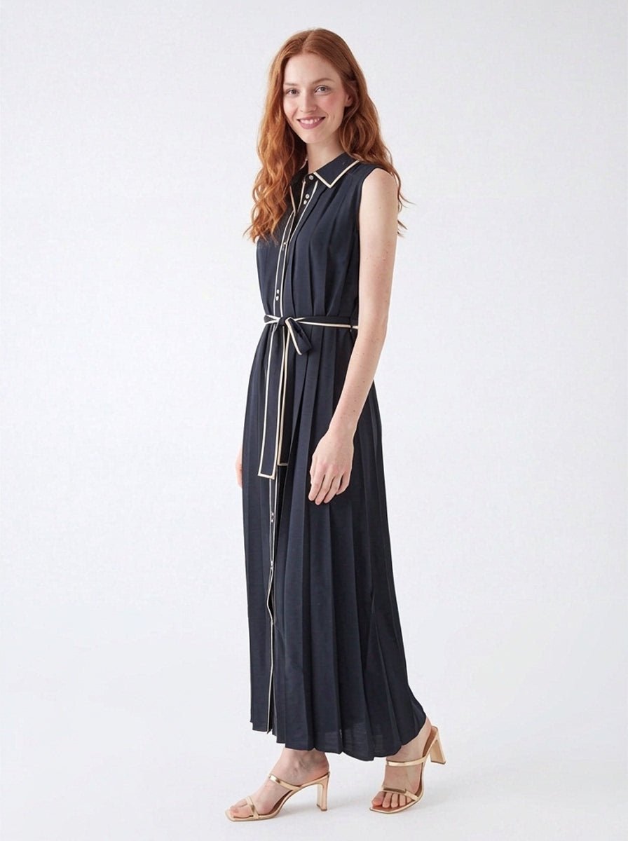Kenneth Button Down Dress - The Collective Park City
