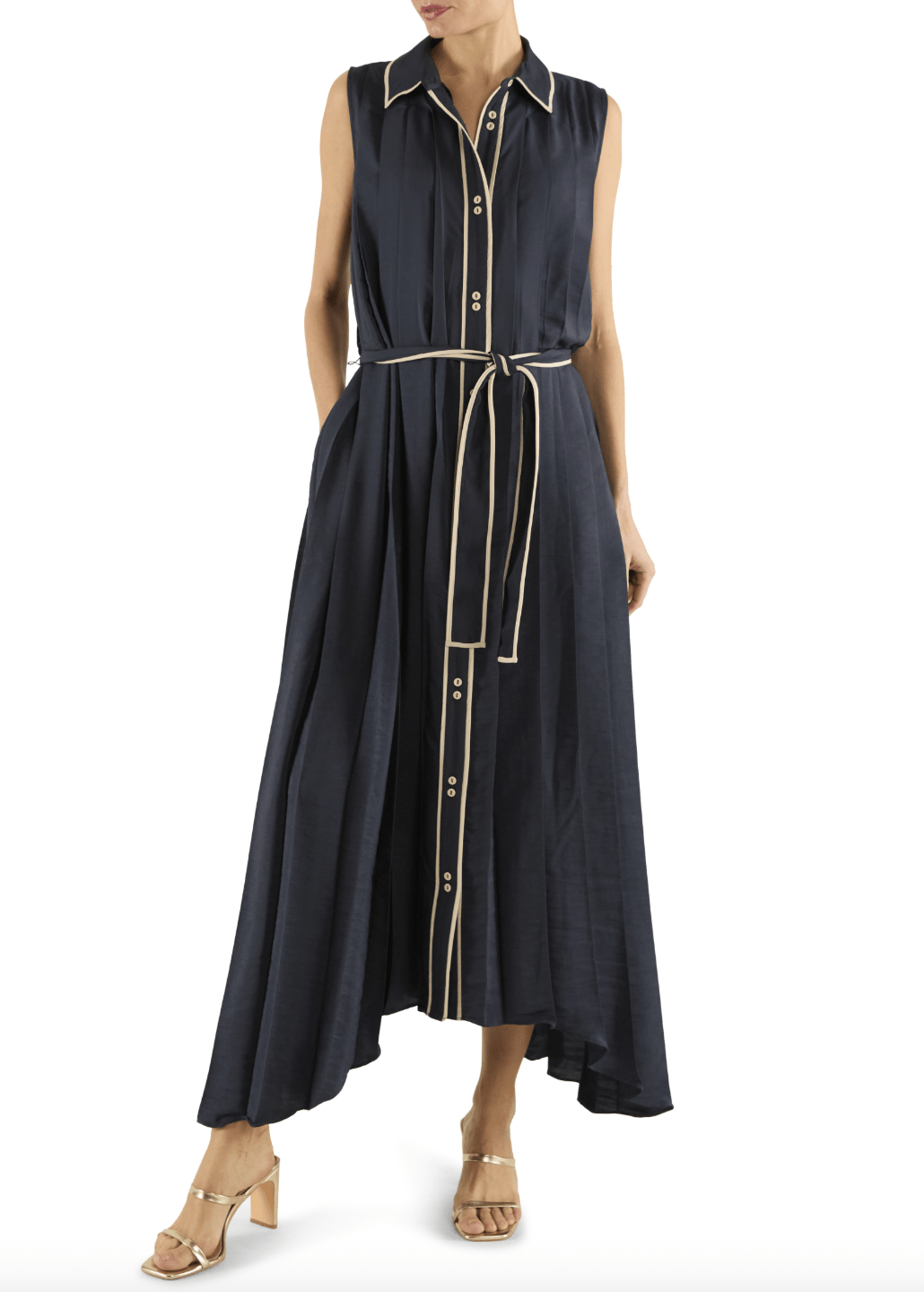 Kenneth Button Down Dress - The Collective Park City