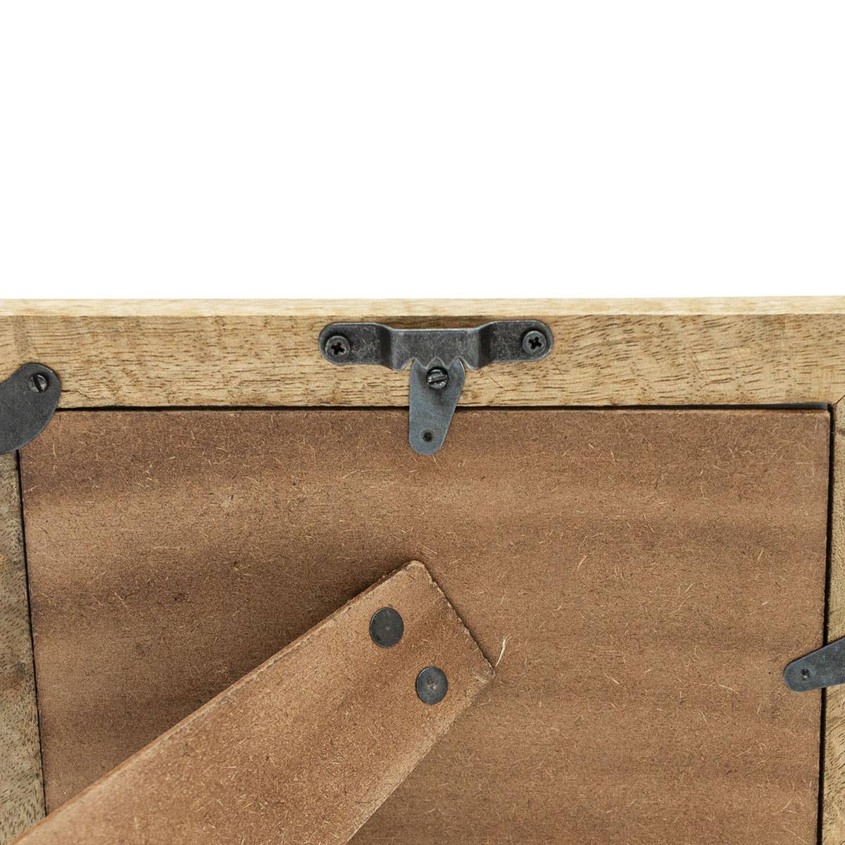 Kesia Resin Photo Frame - White/Brass 4X6 - The Collective Park City