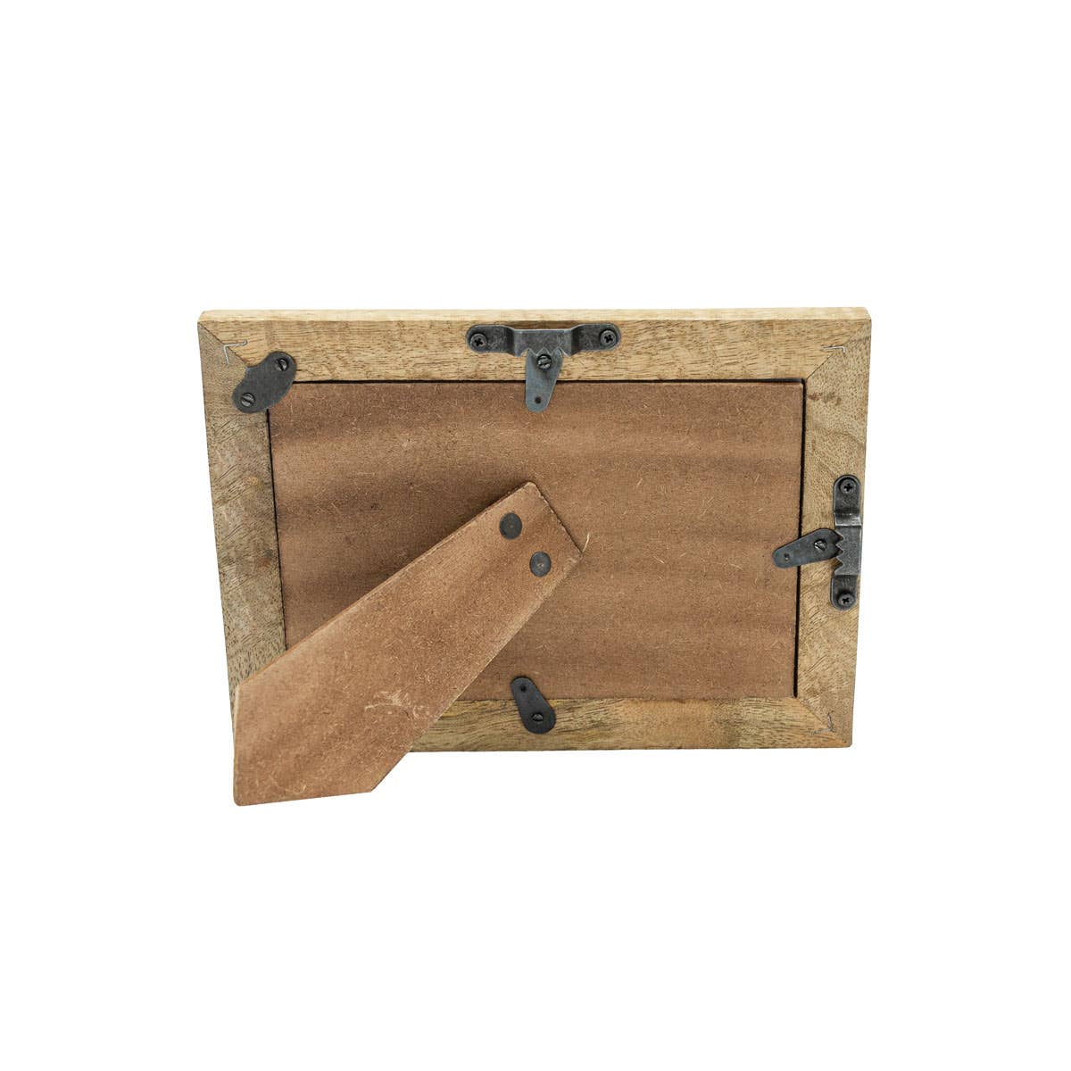 Kesia Resin Photo Frame - White/Brass 4X6 - The Collective Park City