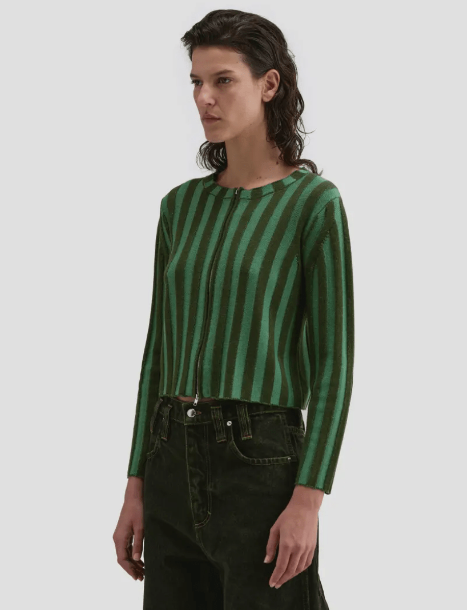 Keyboard Zip Cardigan Sweater - The Collective Park City