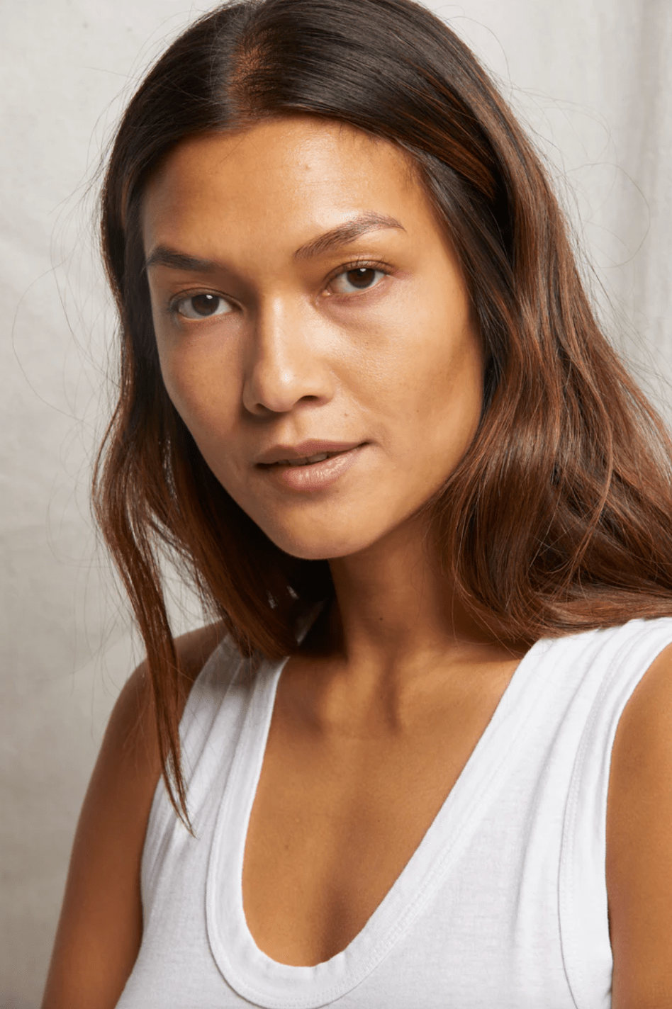khara U - Neck Tank Top - White - The Collective Park City